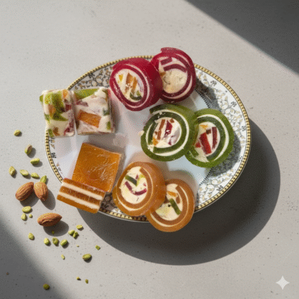 ICE CREAM ROLLS AND BARFI